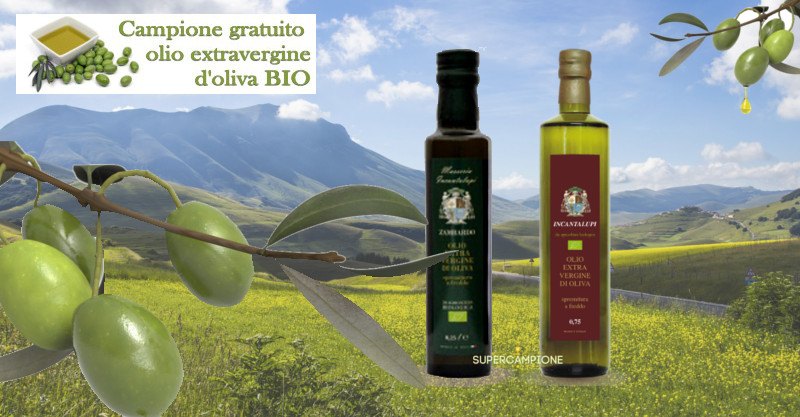 Campione olio d'oliva BIO