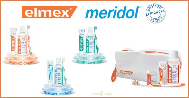 Elmex e Meridol: set di igiene orale gratis