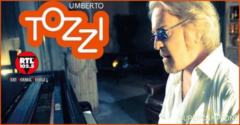 RTL: vinci gratis biglietti per il concerto di Umberto Tozzi