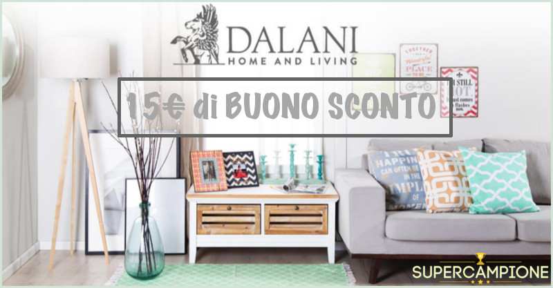 Dalani: buono sconto da 15€