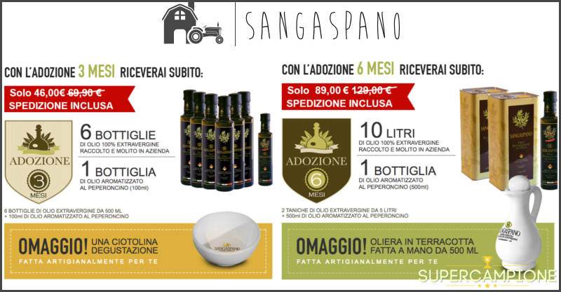 Sangaspano: adotta un ulivo e ricevi il suo olio