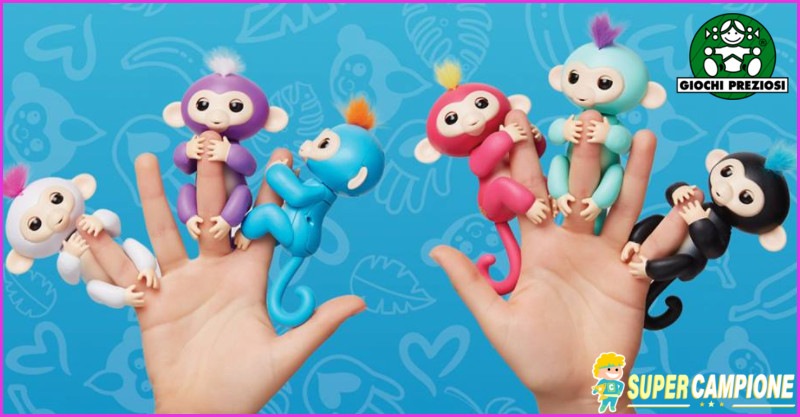 Vinci gratis una scimmietta bebè Fingerlings