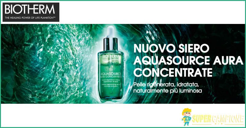 Campioni omaggio siero Aquasource Aura Concentrate