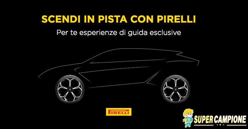 Pirelli: vinci gratis esperienza di guida in Lamborghini