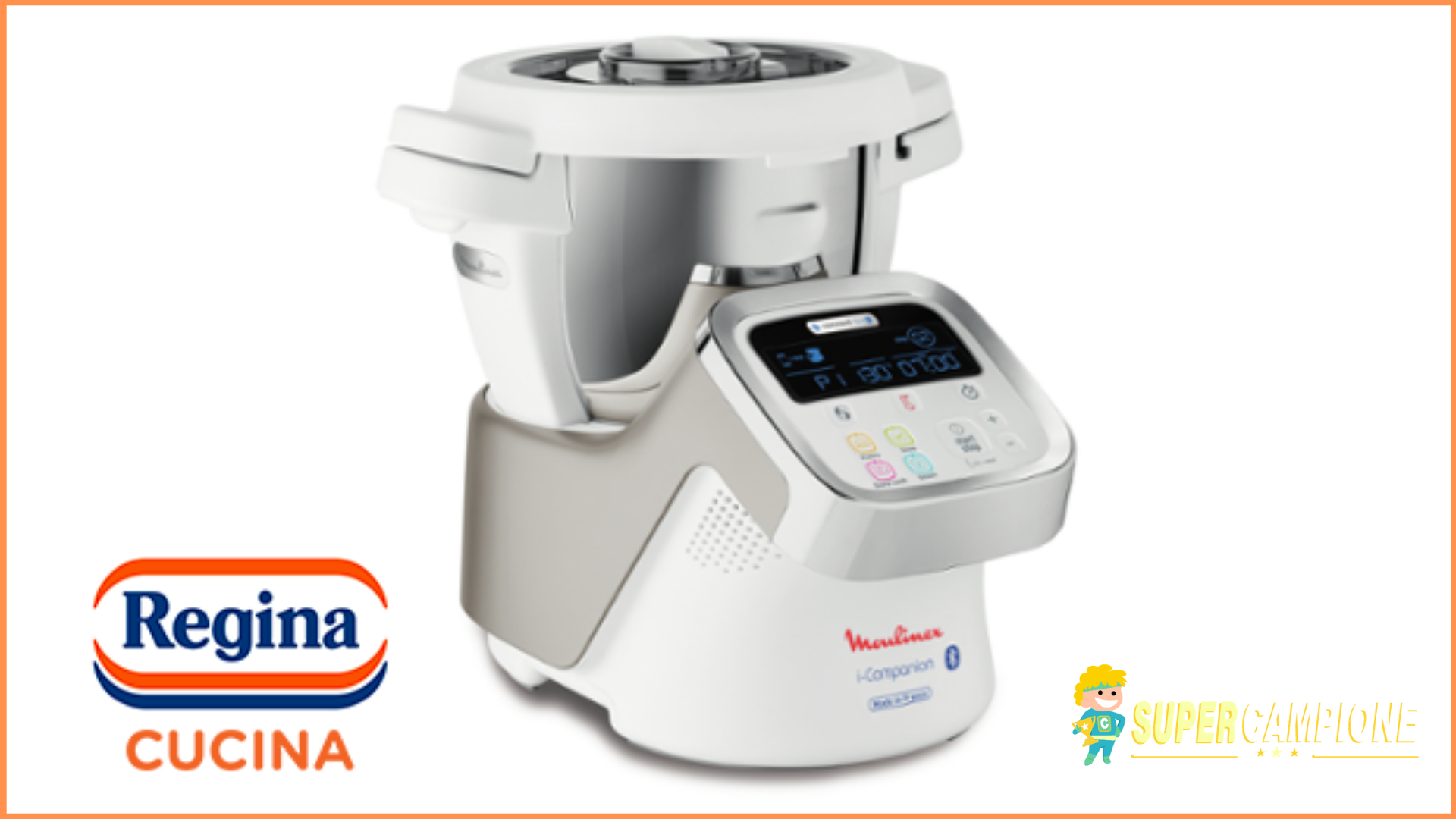 Vinci 540 buoni sconto e 10 Robot da cucina Moulinex con Regina