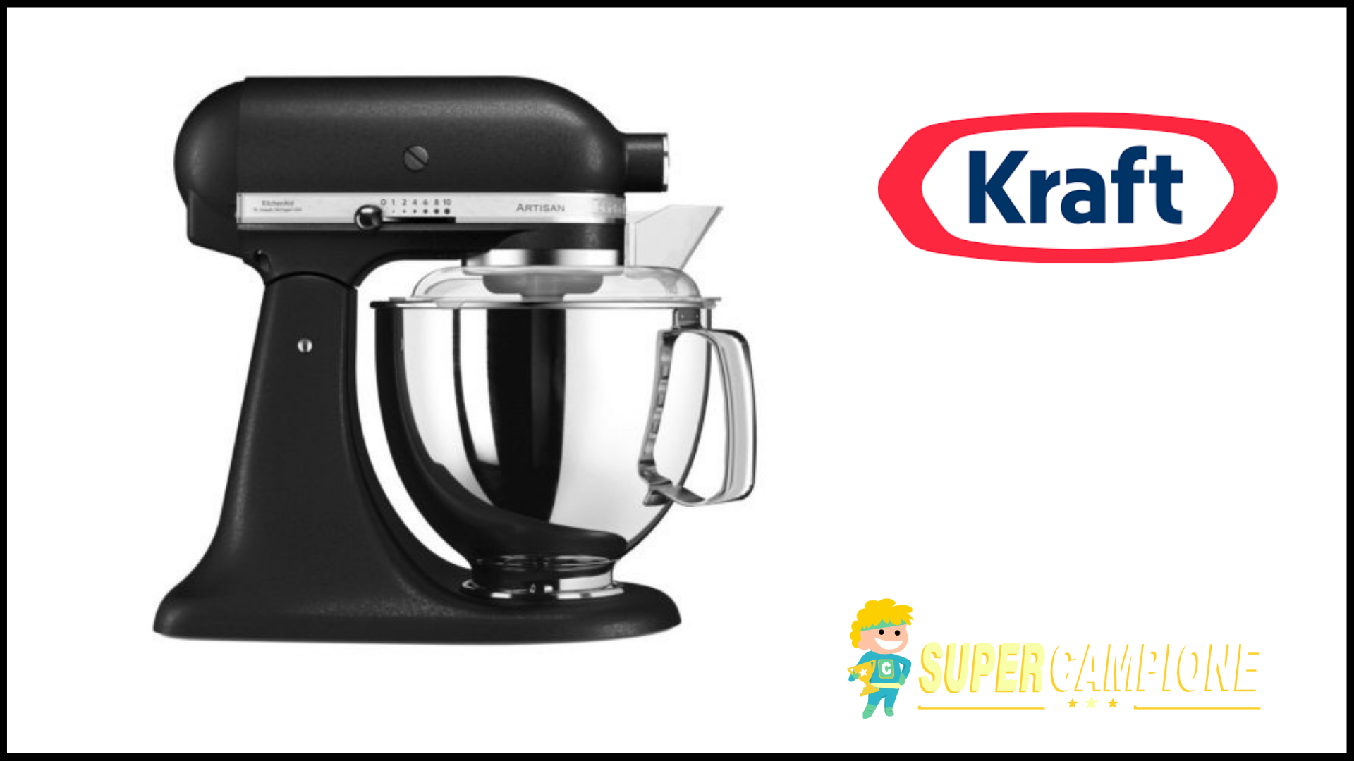 Vinci robot da cucina Artisan KitchenAid con Kraft