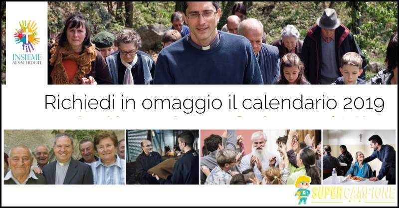 Omaggio Calendario 2019 Insieme siamo Chiesa