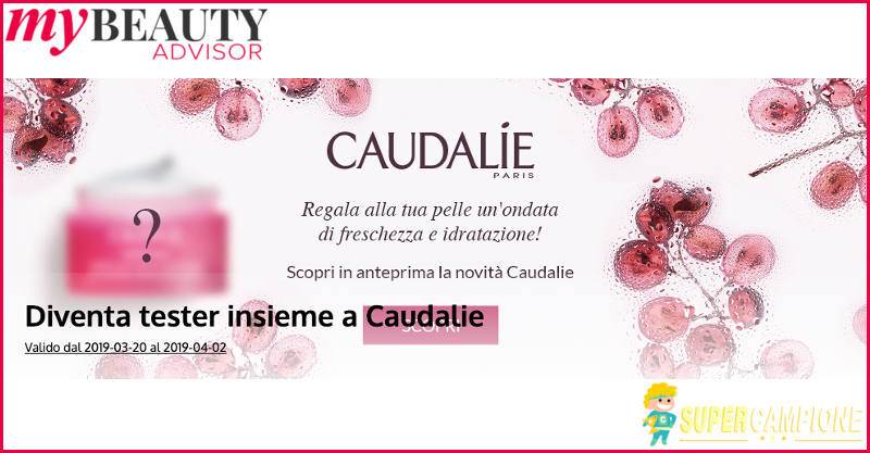 Diventa tester nuova crema Caudalie