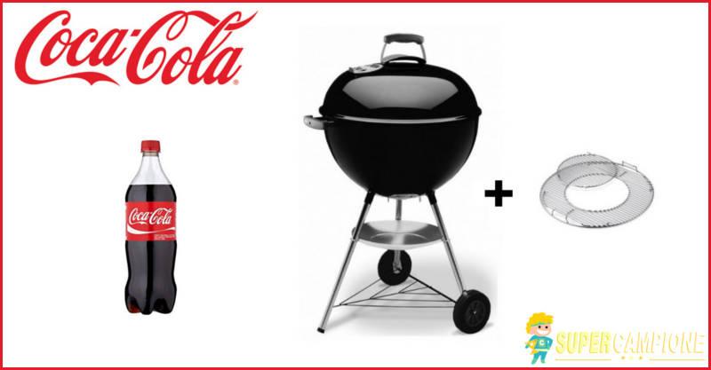 Coca Cola: vinci un barbecue Weber ogni giorno