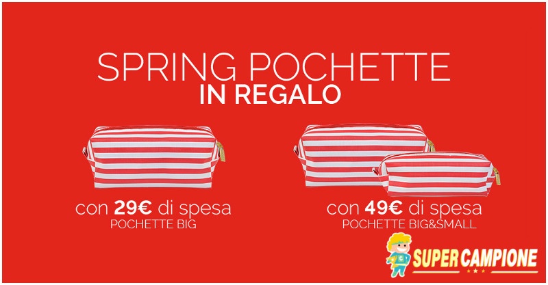 Ricevi gratis pochette Pupa