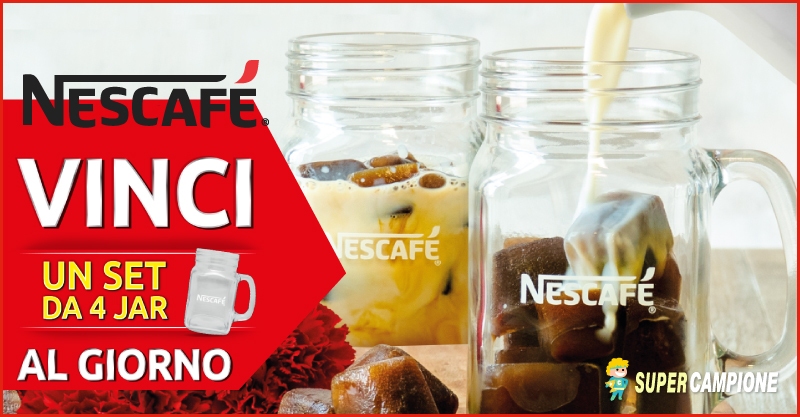 Vinci un set Jar con Nescafé