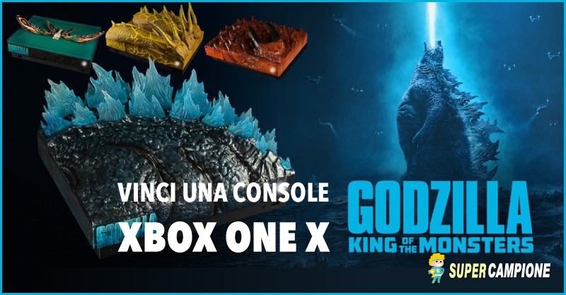 Vinci Gratis Xbox One X di Godzilla