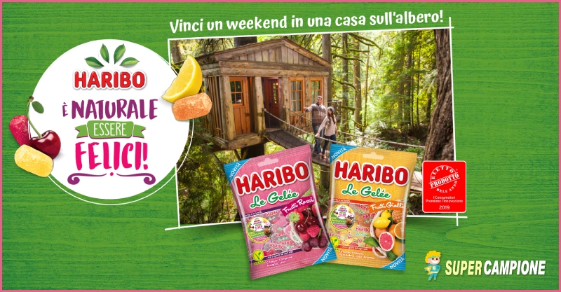 Haribo: vinci un weekend e tanti altri premi