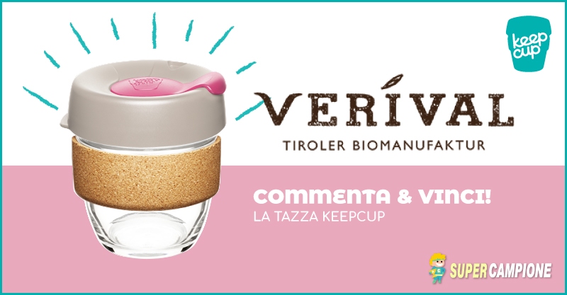 Verival: vinci gratis la tazza KeepCup