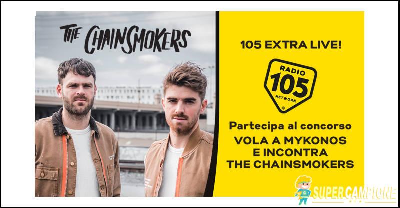 Vinci gratis viaggio a Mykonos e The Chainsmokers