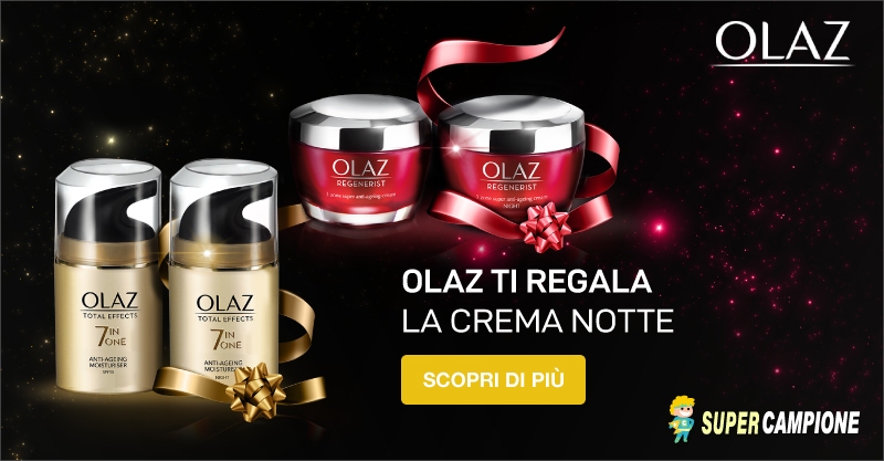 Gratis crema notte Olaz