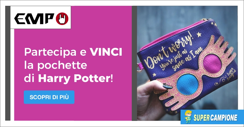 Vinci gratis la pochette di Harry Potter!