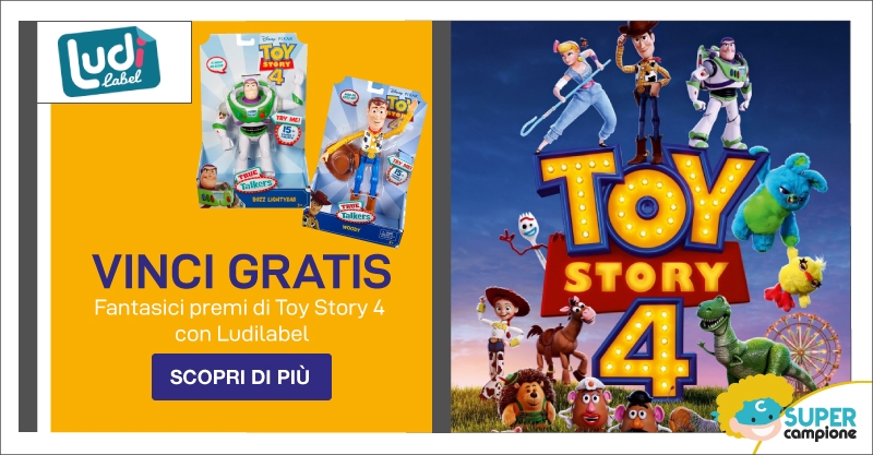 Vinci Gratis i personaggi di Toy Story