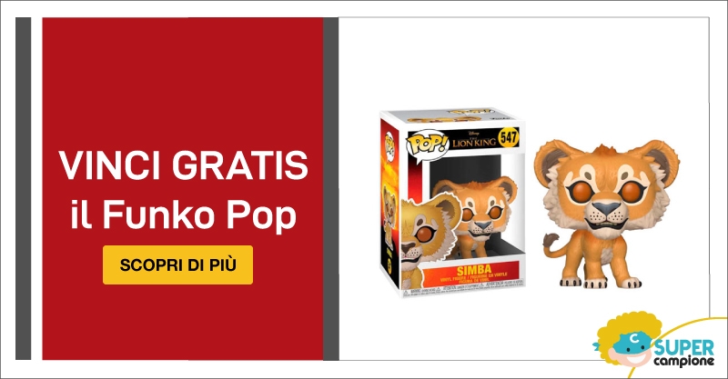 Vinci gratis il Funko Pop del Re Leone