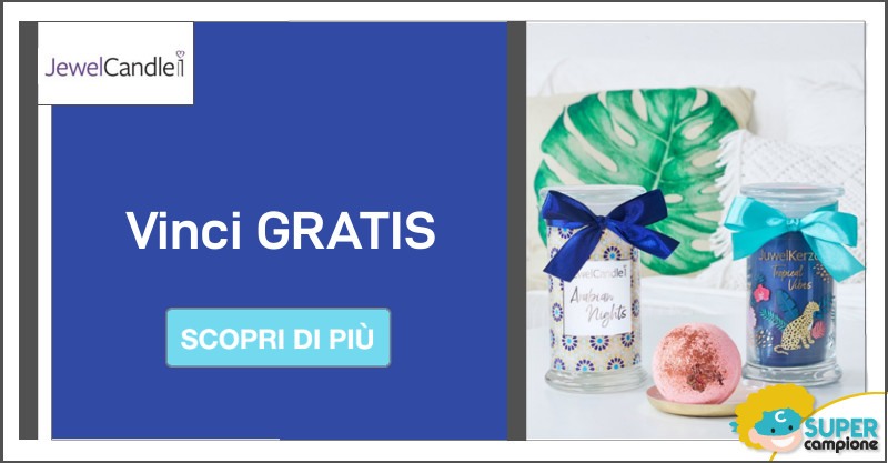 Vinci gratis le JewelCandle