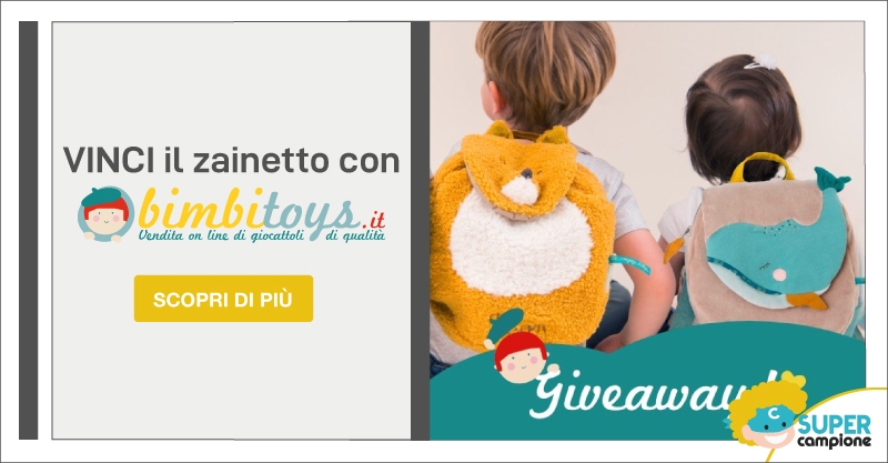 Vinci gratis lo zainetto Moulin Roty con Bimbitoys!