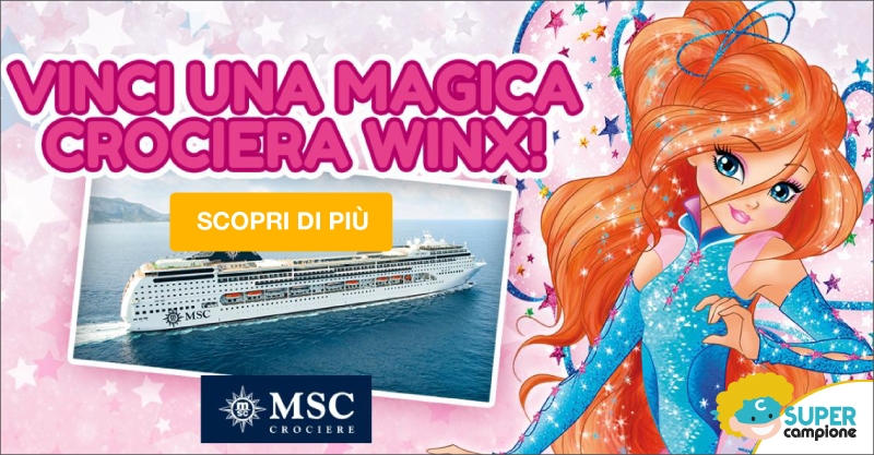 Vinci una crociera MSC con Winxclub!