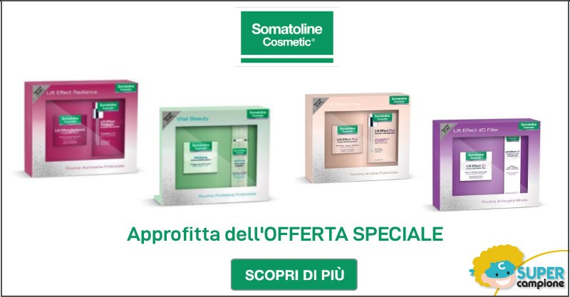 Cofanetti viso Somatoline ad un prezzo speciale