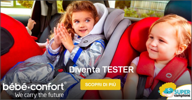 Diventa tester del seggiolino Beryl