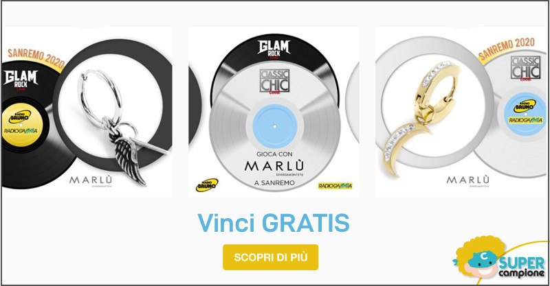 Gioca con Marlù e vinci 20 sorprese al giorno