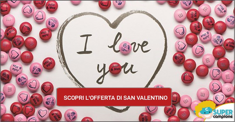 M&M's: Personalizza il tuo regalo di San Valentino