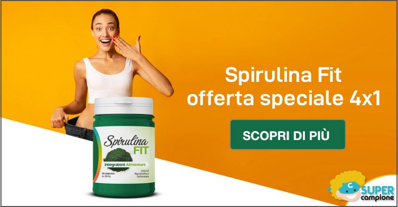 Offerta speciale Spirulina Fit 4x1