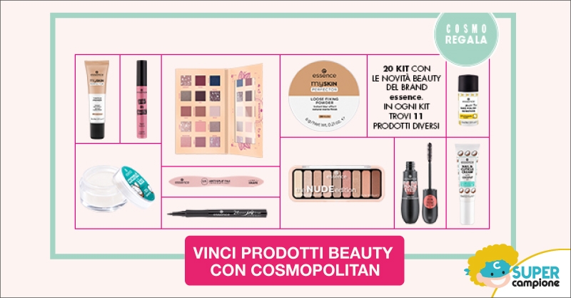 Vinci 20 Beauty kit Essence con Cosmopolitan