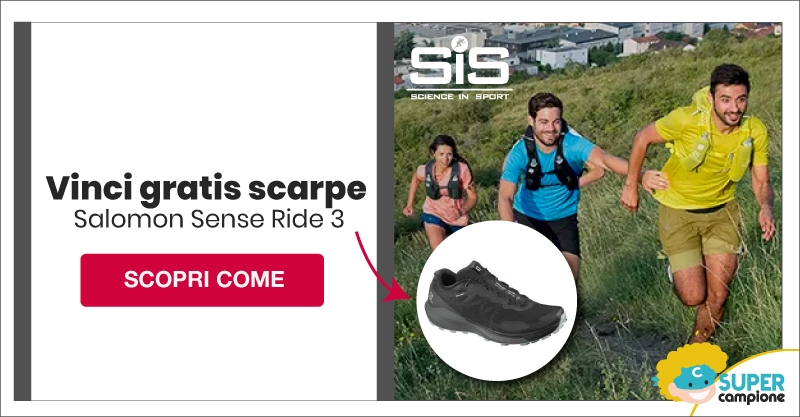 Vinci gratis un paio di Salomon Sense Ride 3 