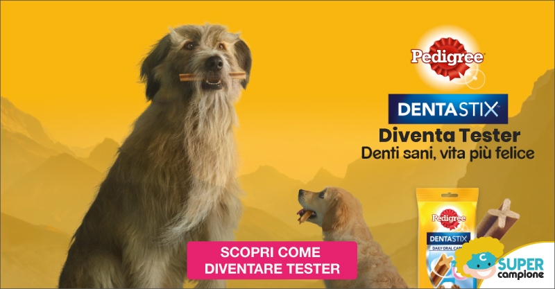 Diventa tester Dentastix Pedigree