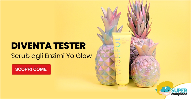 Diventa tester Scrub agli Enzimi Yo Glow