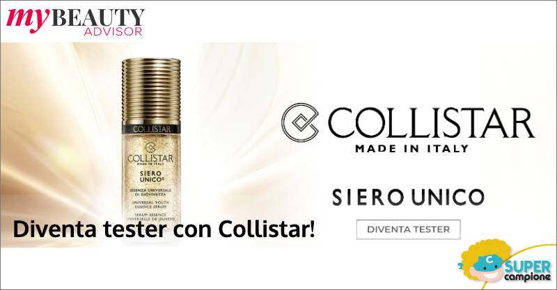 Diventa tester Collistar Siero Unico