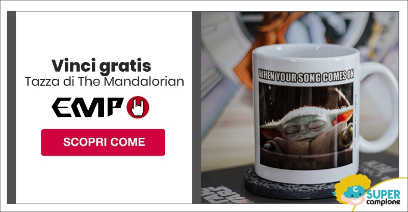 Vinci Gratis Tazza di The Mandalorian con EMP