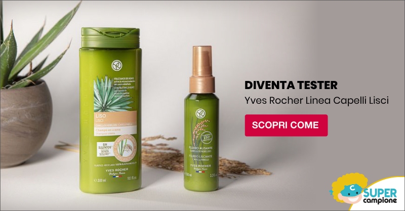 Diventa tester Yves Rocher Linea Capelli Lisci