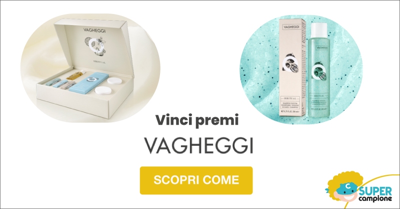 Vinci box beauty e tanti altri premi con Vagheggi