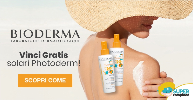 Vinci gratis solari Photoderm con Bioderma