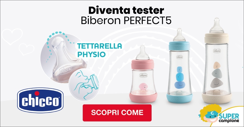 Diventa tester Biberon PERFECT5 con Chicco