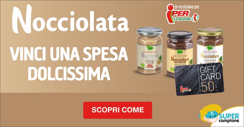 Vinci gift carda da 50€ con Rigoni di Asiago la Nocciolata