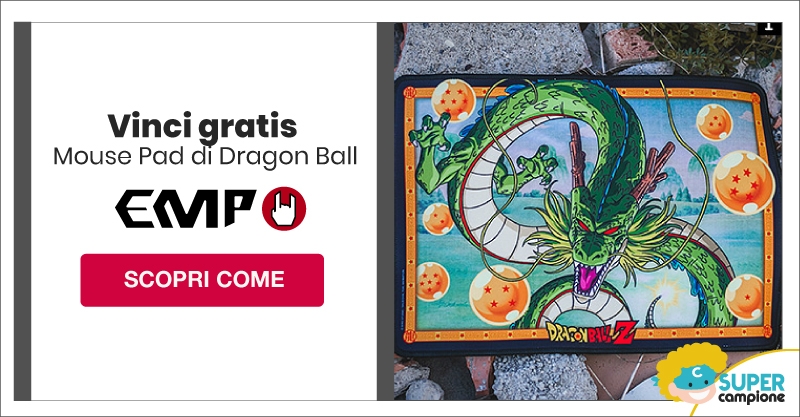 Vinci gratis Mouse Pad di Dragon Ball con EMP