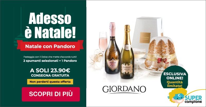 Giordano Vini: 2 spumanti + pandoro