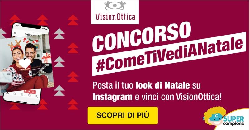 VisionOttica: vinci gratis fotocamera istantanea, buoni sconto e altro