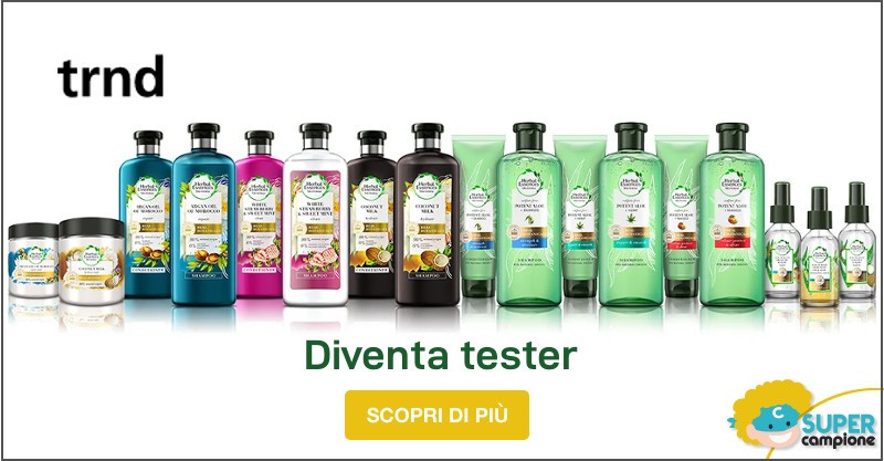 Diventa tester Herbal Essences