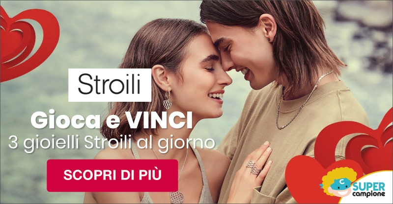 Gioca e vinci 3 gioielli Stroili e un weekend romantico