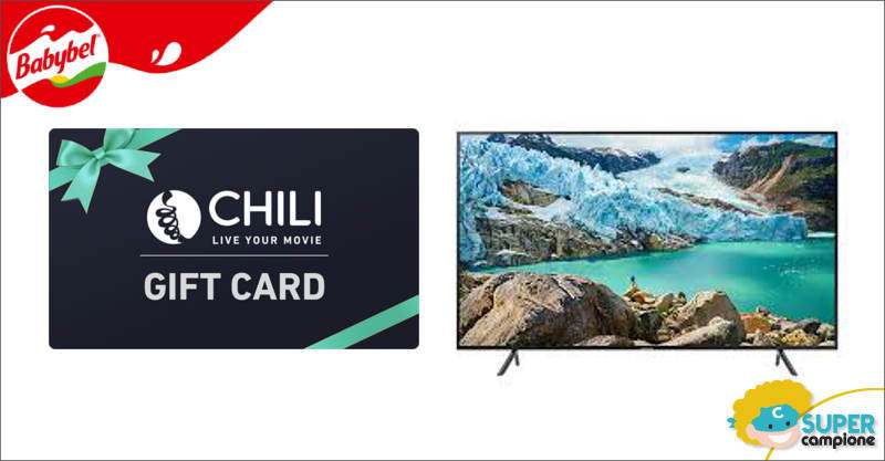 Babybel: vinci Gift Card CHILI e TV Samsung 4K