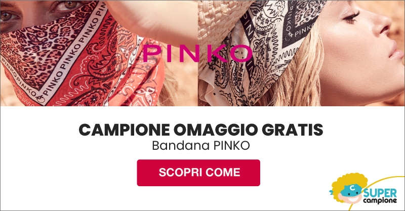 Campione omaggio bandana Pinko