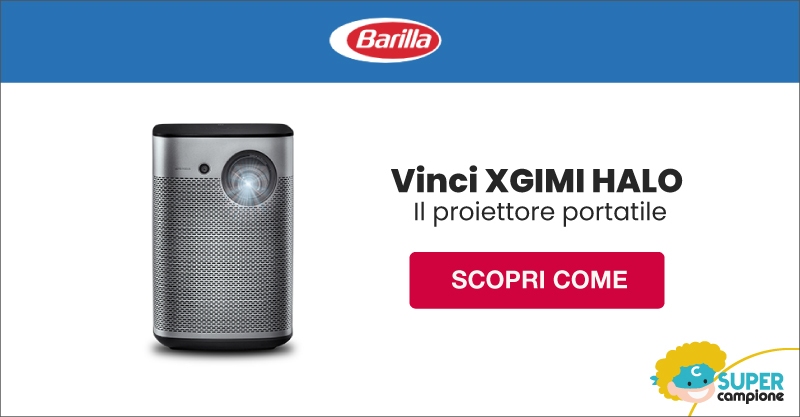 Vinci XGIMI HALO il proiettore portatile con Barilla